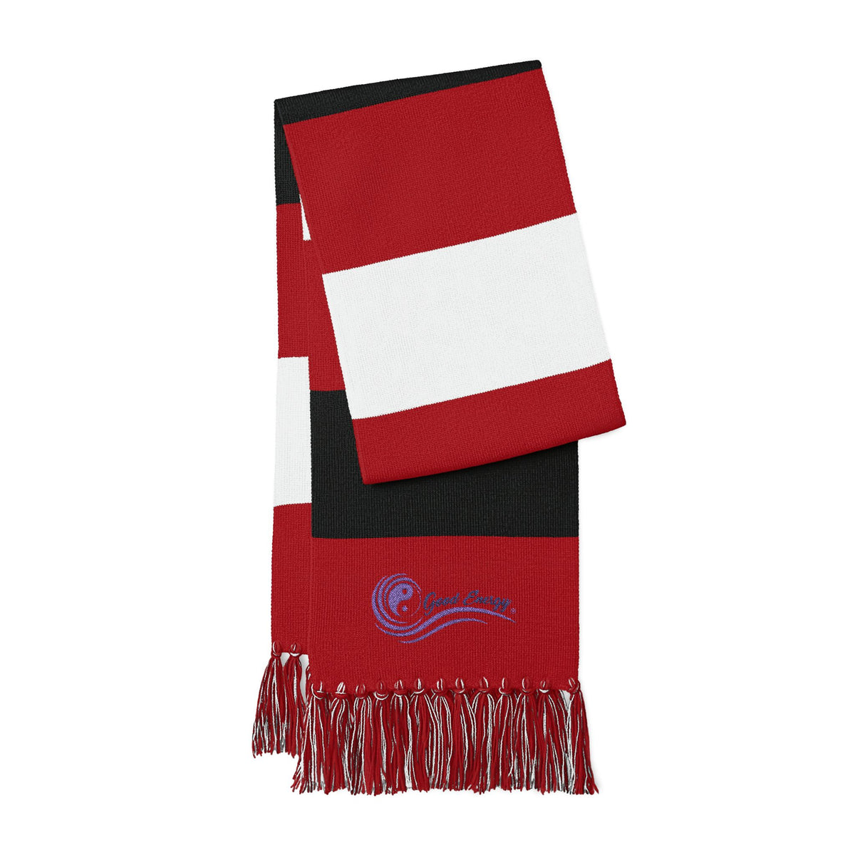 Good Energy Embroidered Spectator Scarf – Game Day Team Spirit