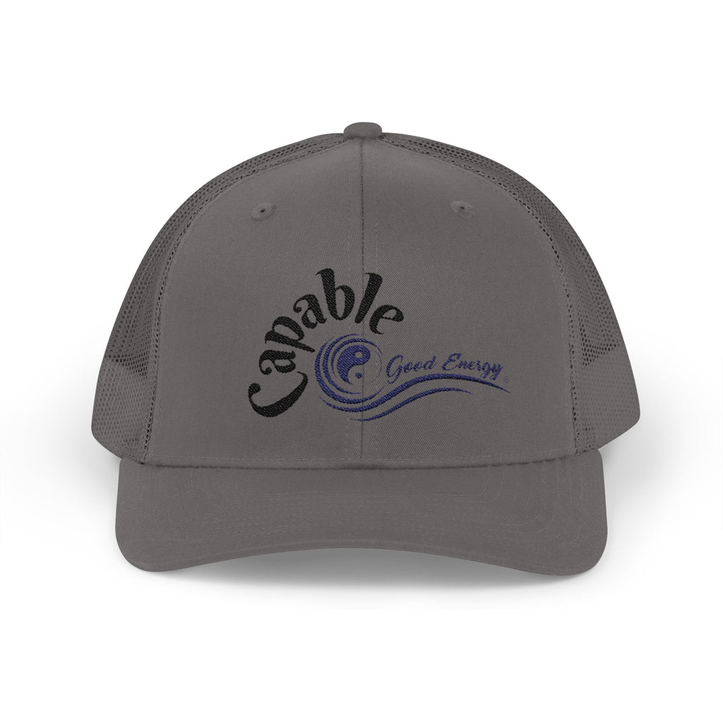 "Capable" Good Energy Snapback Trucker Cap – A powerful mindset gift for yourself and others