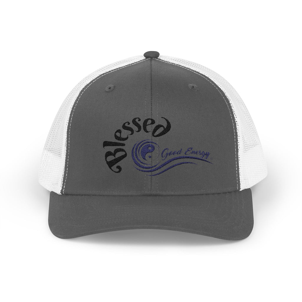 "Blessed" Good Energy Snapback Trucker Cap – A powerful mindset gift for yourself and others