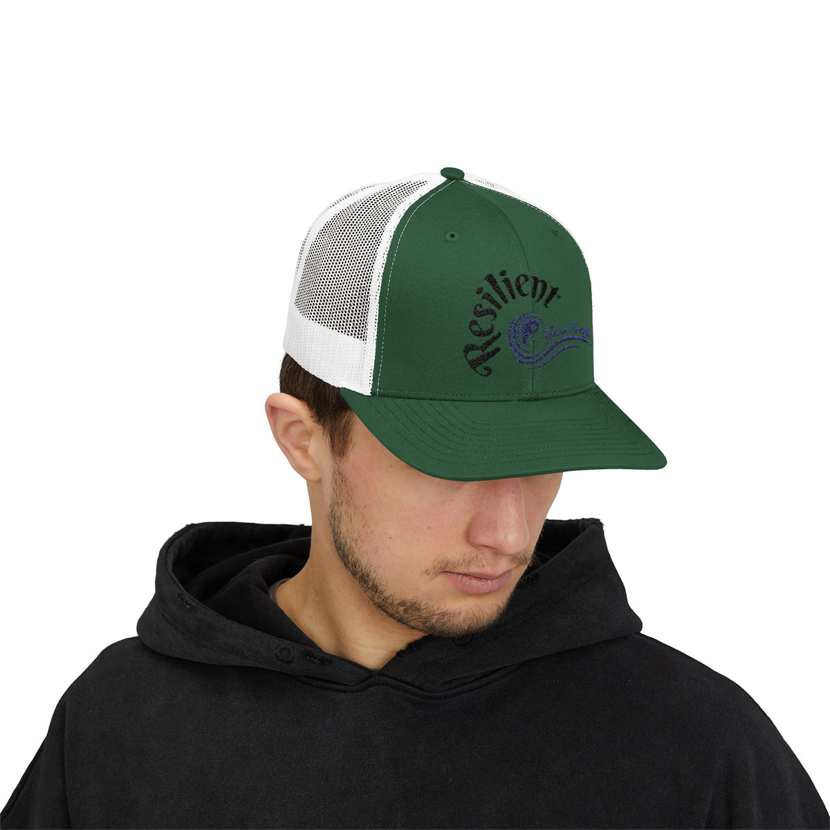 "Resilient" Good Energy Snapback Trucker Cap – Your gift of the ability to adapt in the face of adversity