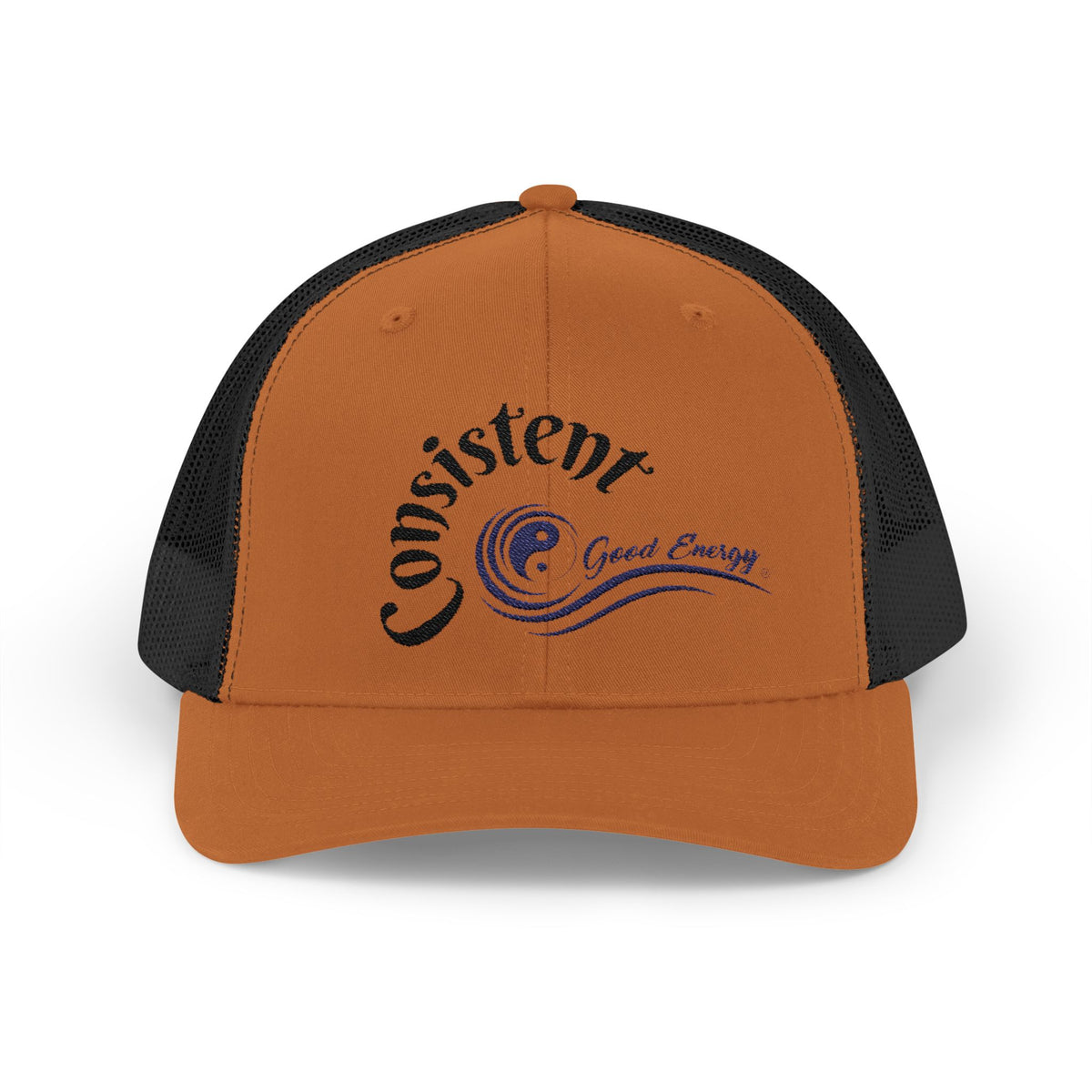 "Consistent" Good Energy Snapback Trucker Cap – Your Commitment to principles and values delivers results