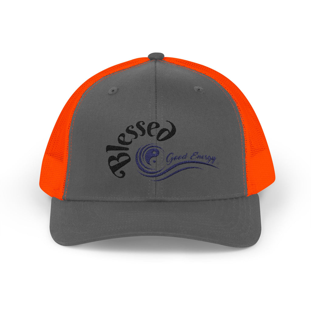 "Blessed" Good Energy Snapback Trucker Cap – A powerful mindset gift for yourself and others