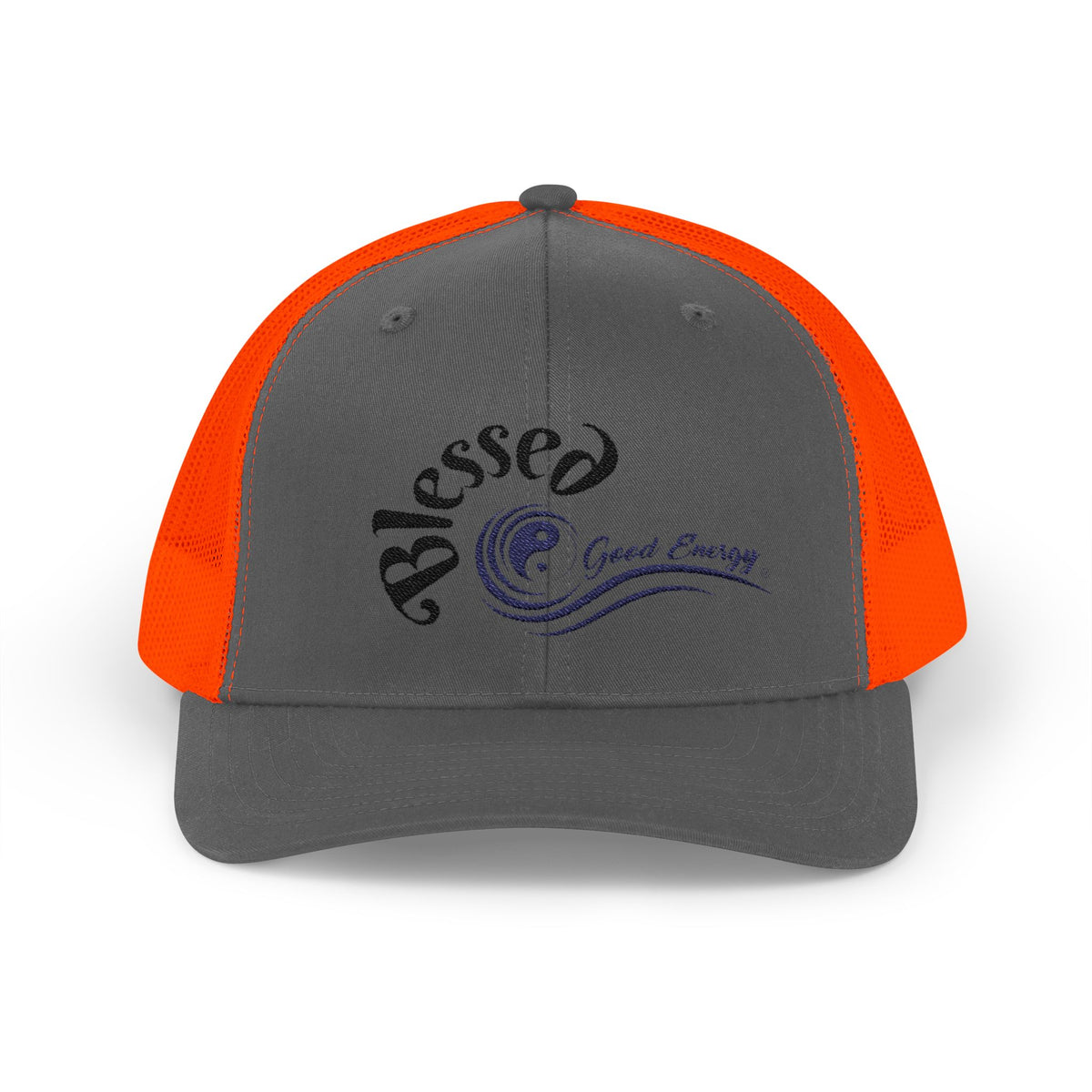 "Blessed" Good Energy Snapback Trucker Cap – A powerful mindset gift for yourself and others