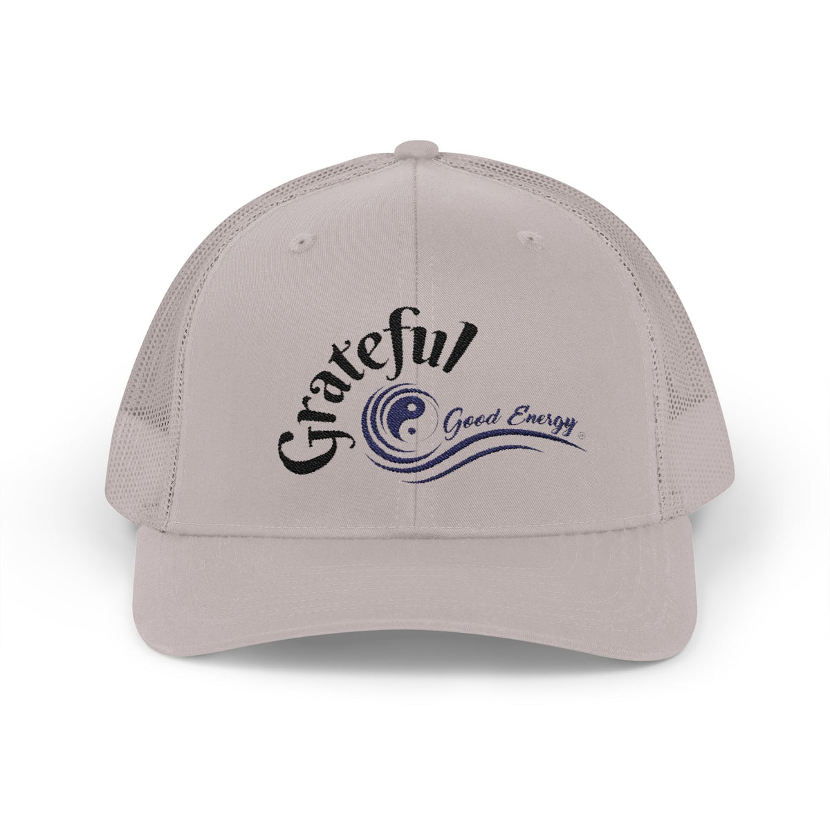 "Grateful" Good Energy Snapback Trucker Cap – A powerful mindset gift for yourself and others