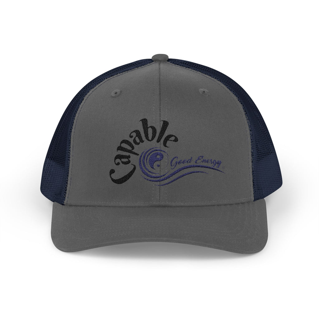 "Capable" Good Energy Snapback Trucker Cap – A powerful mindset gift for yourself and others