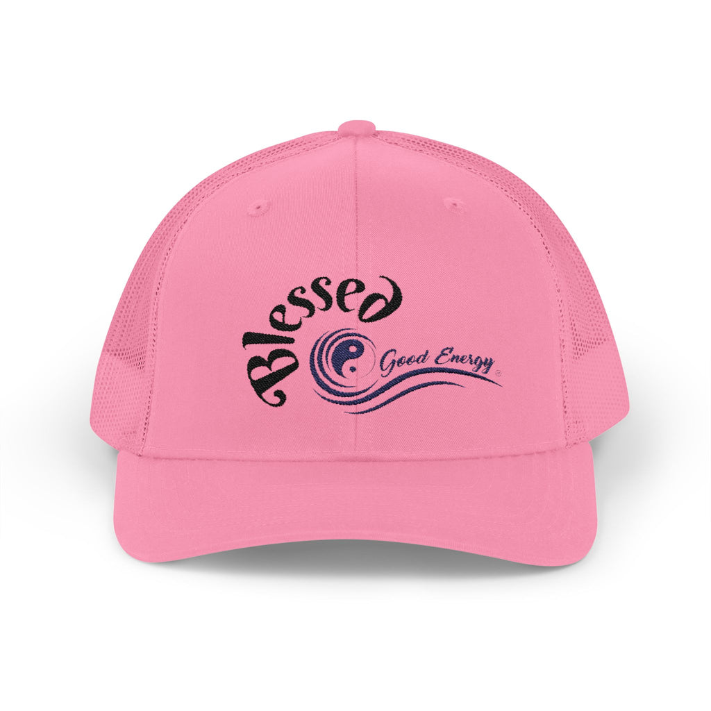"Blessed" Good Energy Snapback Trucker Cap – A powerful mindset gift for yourself and others