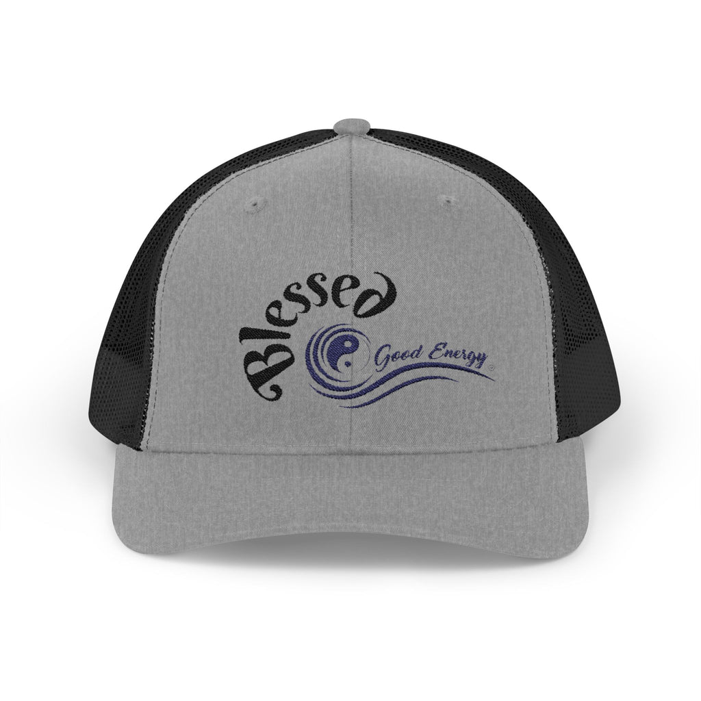 "Blessed" Good Energy Snapback Trucker Cap – A powerful mindset gift for yourself and others