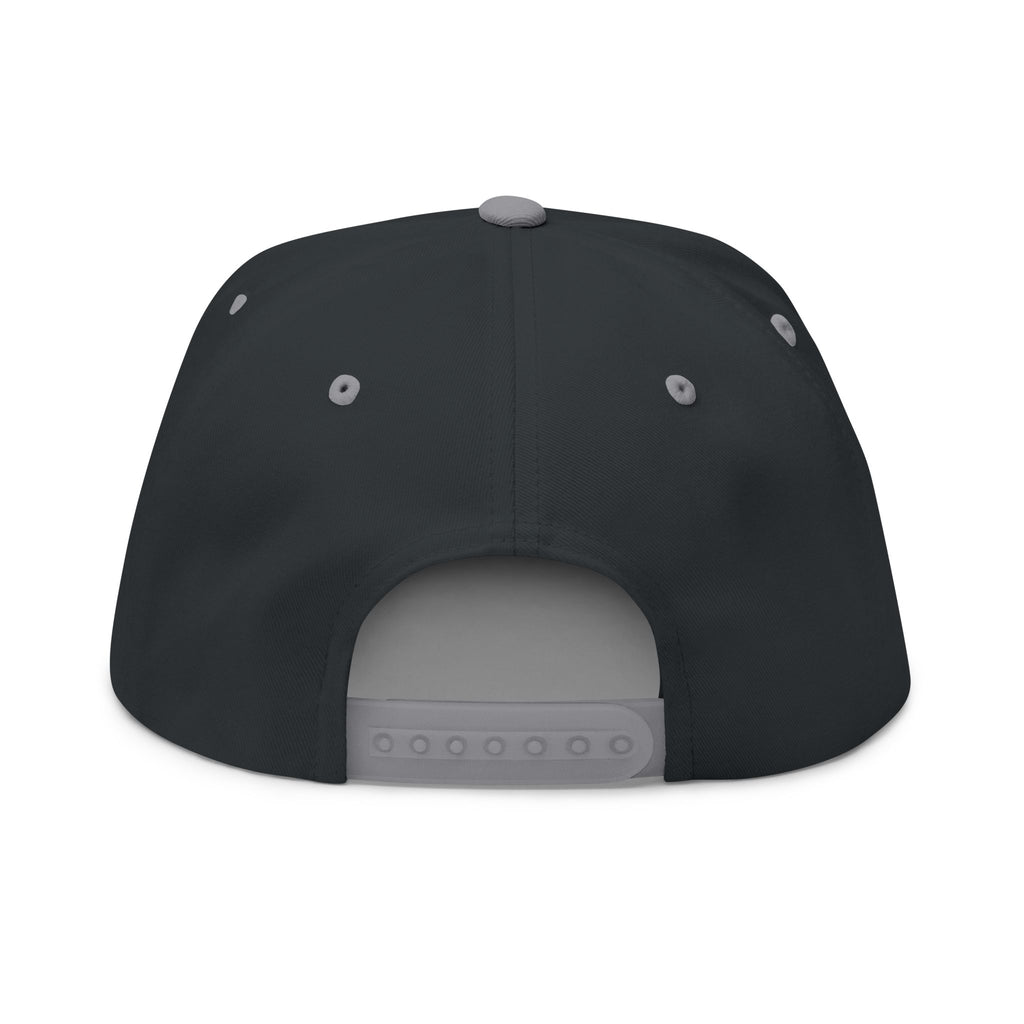 "Fearless" Embroidered Flat Bill Cap — "Fearless" Good Energy Snapback