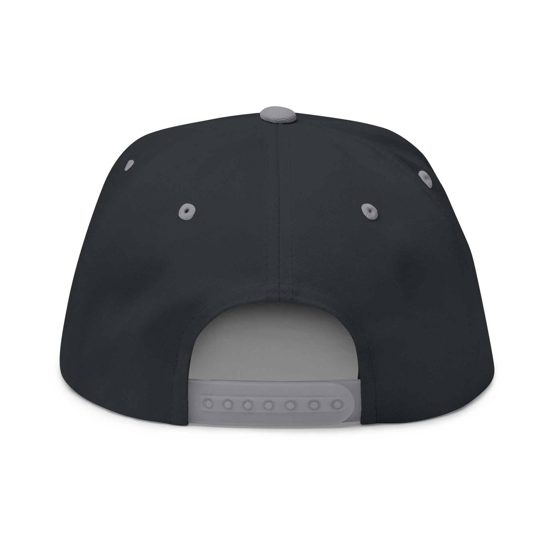 "Fearless" Embroidered Flat Bill Cap — "Fearless" Good Energy Snapback