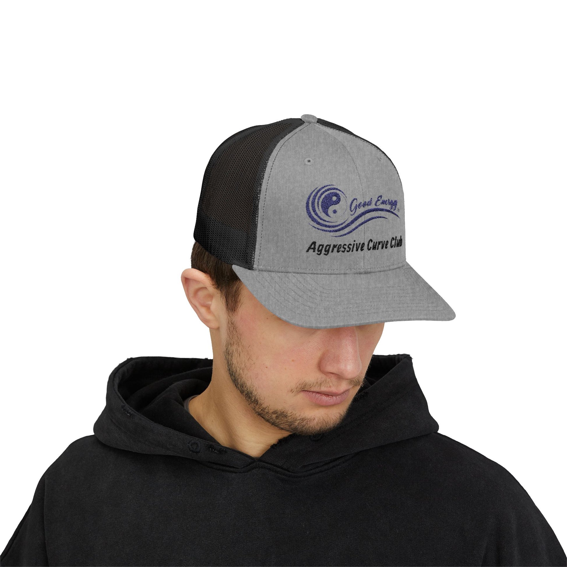 Good Energy Oilfield Snapback Trucker Cap – Aggressive Curve Club