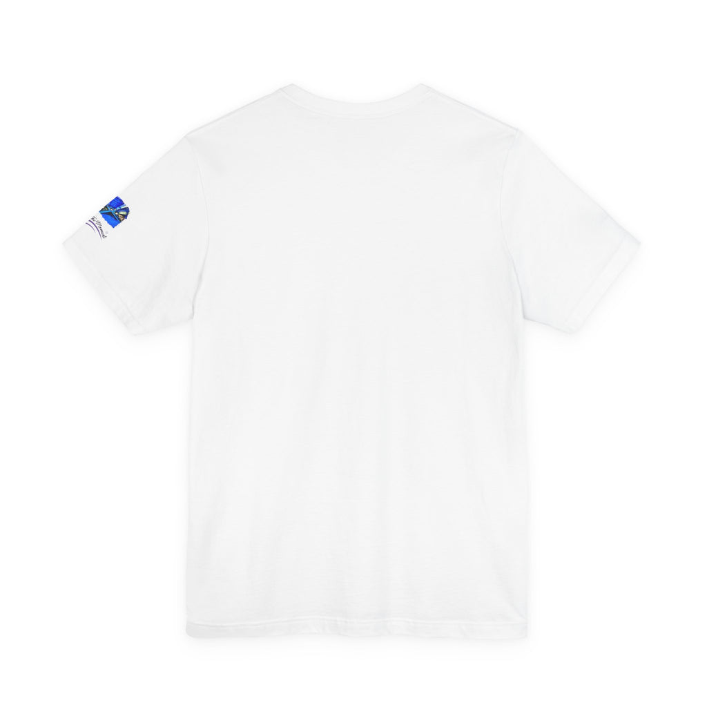 Houston Latitude & Longitude Unisex Jersey Short Sleeve Tee