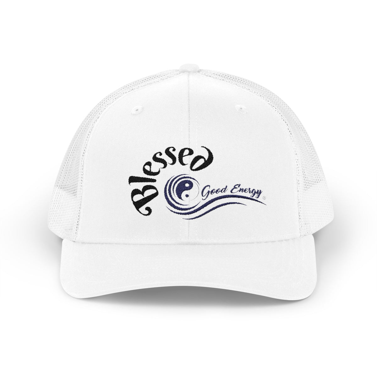 "Blessed" Good Energy Snapback Trucker Cap – A powerful mindset gift for yourself and others