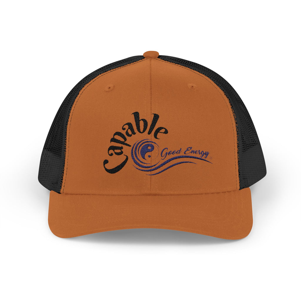 "Capable" Good Energy Snapback Trucker Cap – A powerful mindset gift for yourself and others