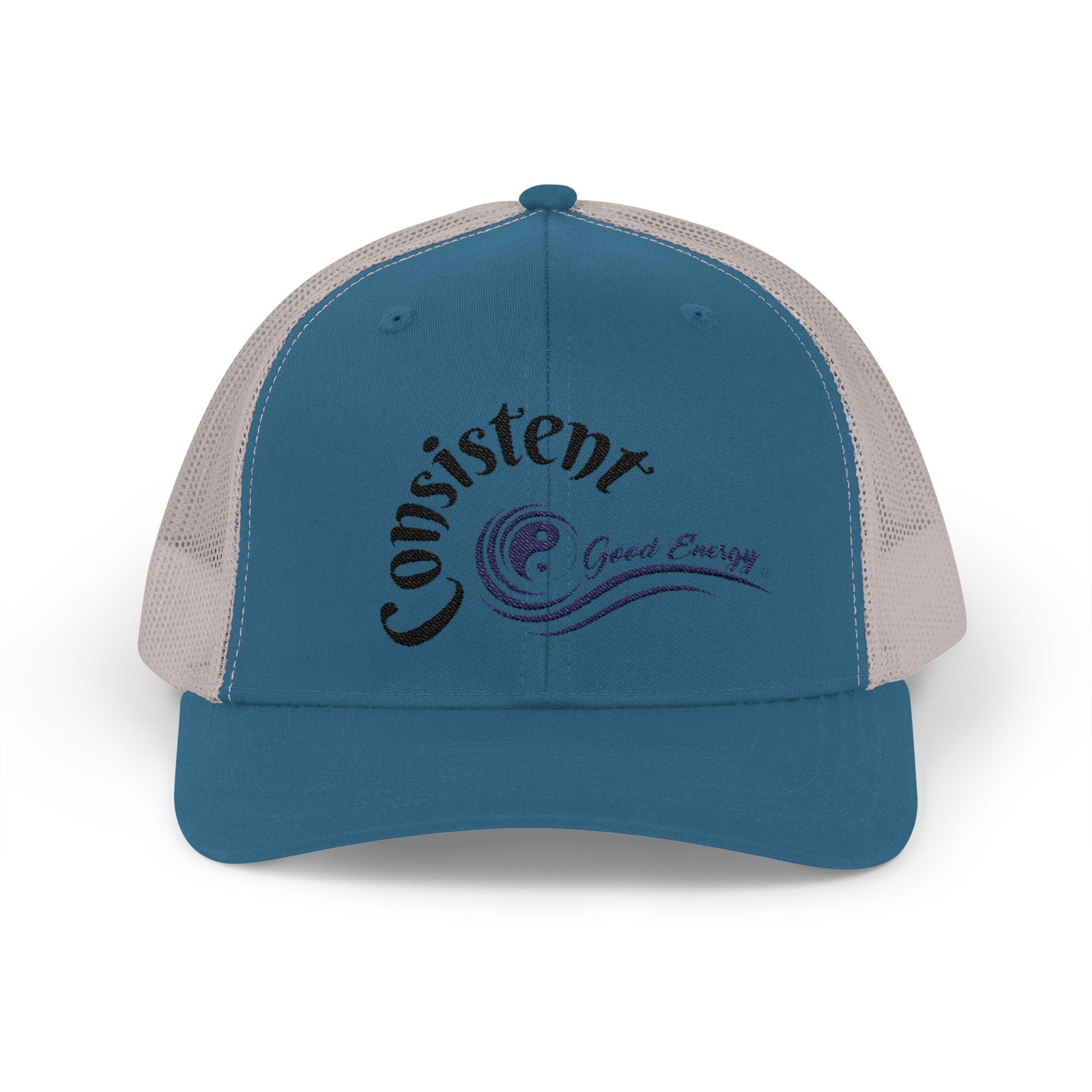 "Consistent" Good Energy Snapback Trucker Cap – Your Commitment to principles and values delivers results
