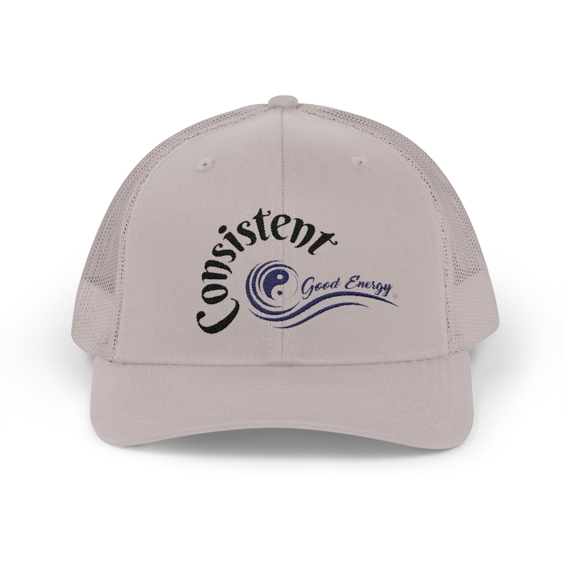 "Consistent" Good Energy Snapback Trucker Cap – Your Commitment to principles and values delivers results