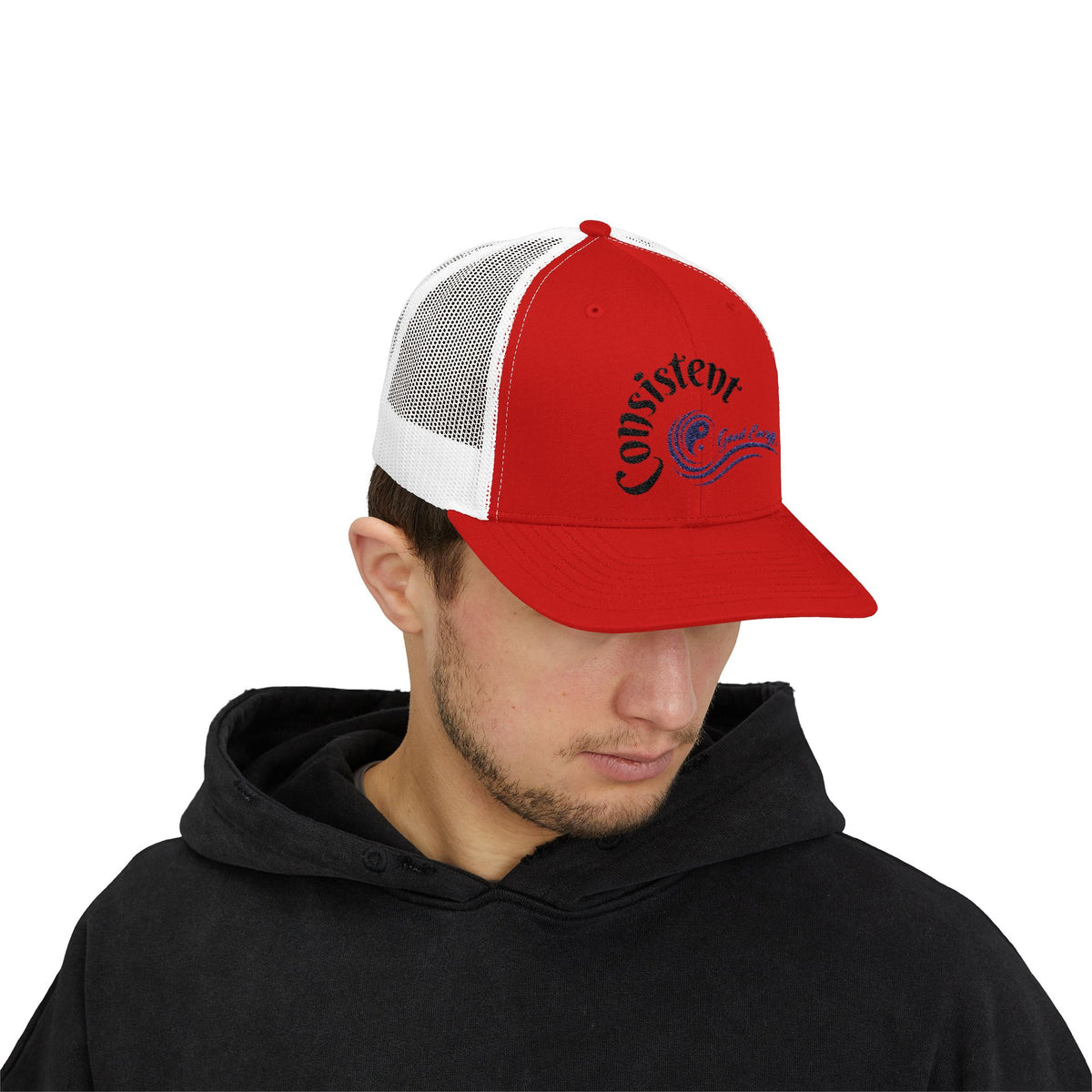 "Consistent" Good Energy Snapback Trucker Cap – Your Commitment to principles and values delivers results