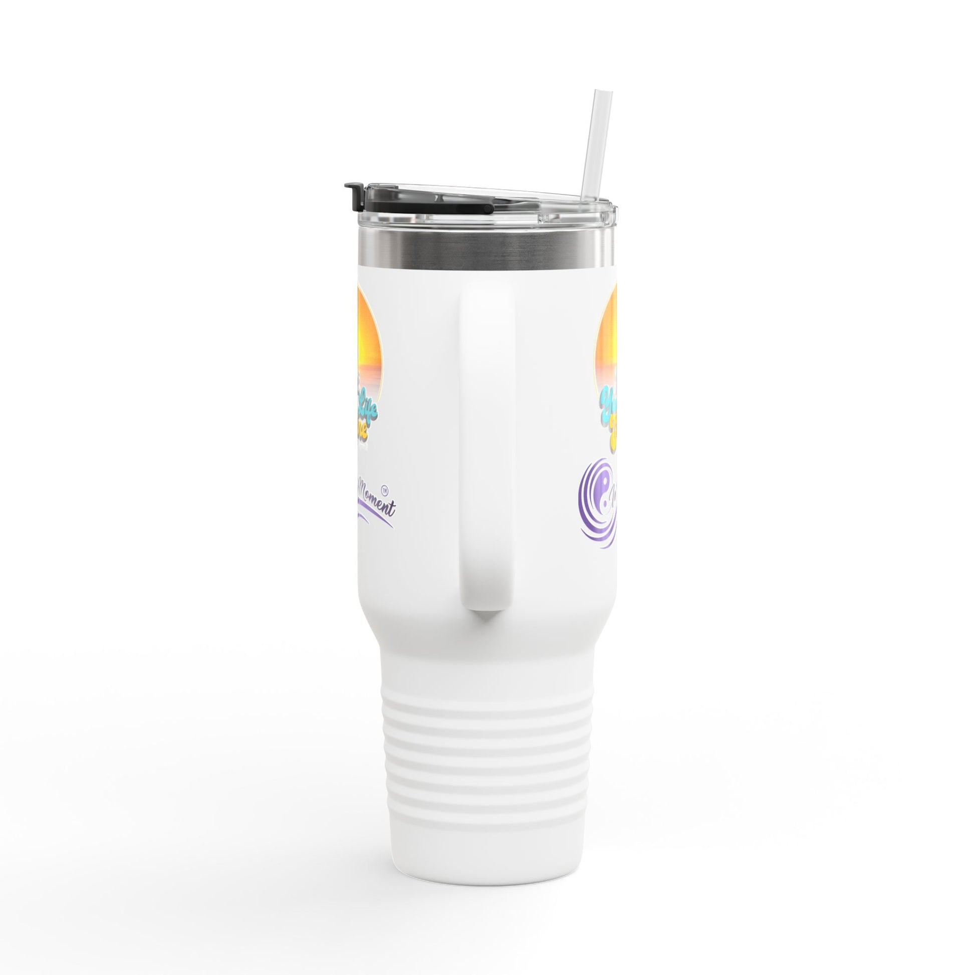 Insulated Travel Mug - Let Your Life Shine 40oz - Perfect for Adventure and Daily Use