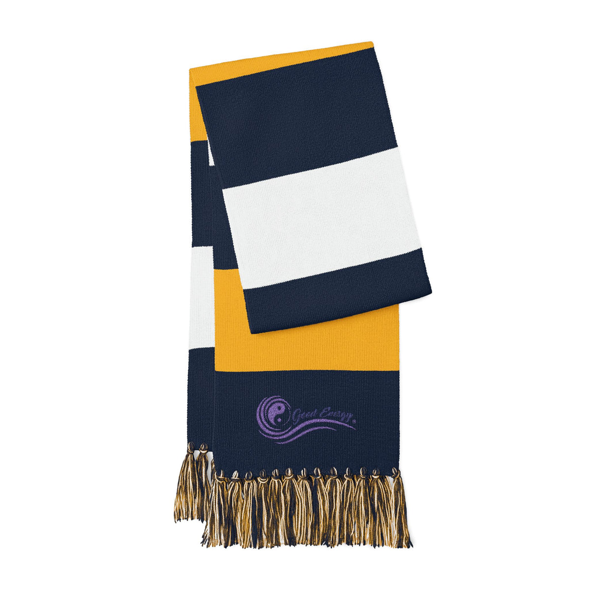 Good Energy Embroidered Spectator Scarf – Game Day Team Spirit