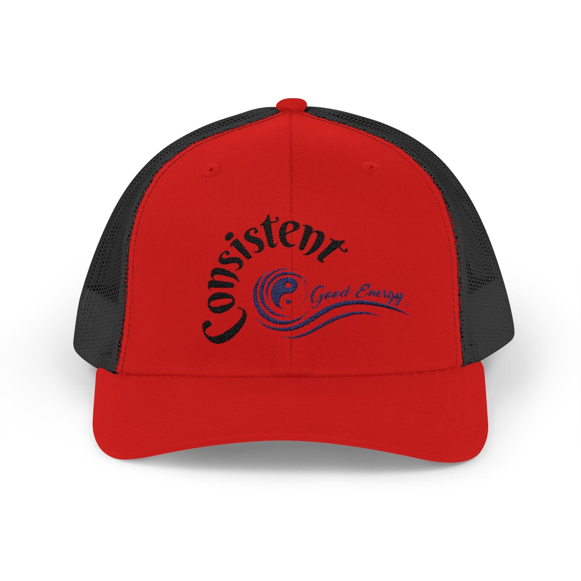 "Consistent" Good Energy Snapback Trucker Cap – Your Commitment to principles and values delivers results