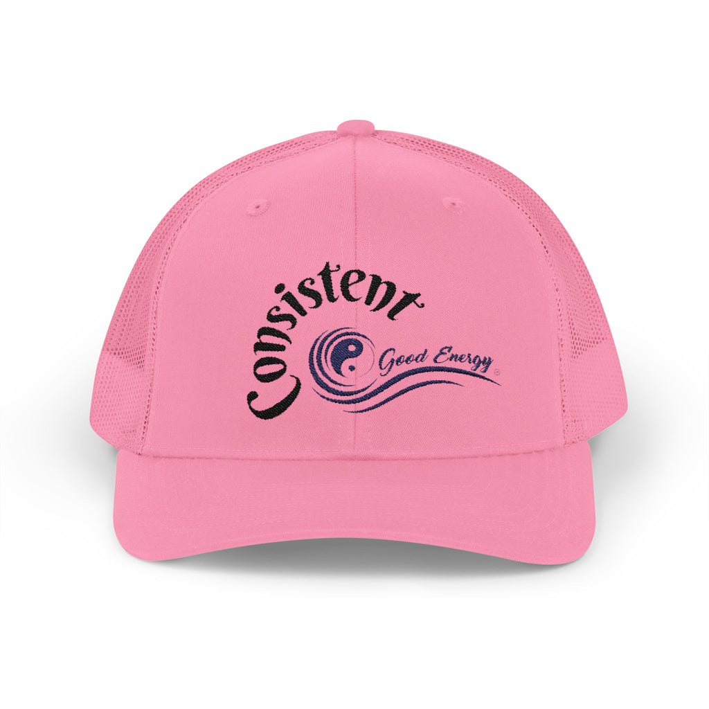 "Consistent" Good Energy Snapback Trucker Cap – Your Commitment to principles and values delivers results