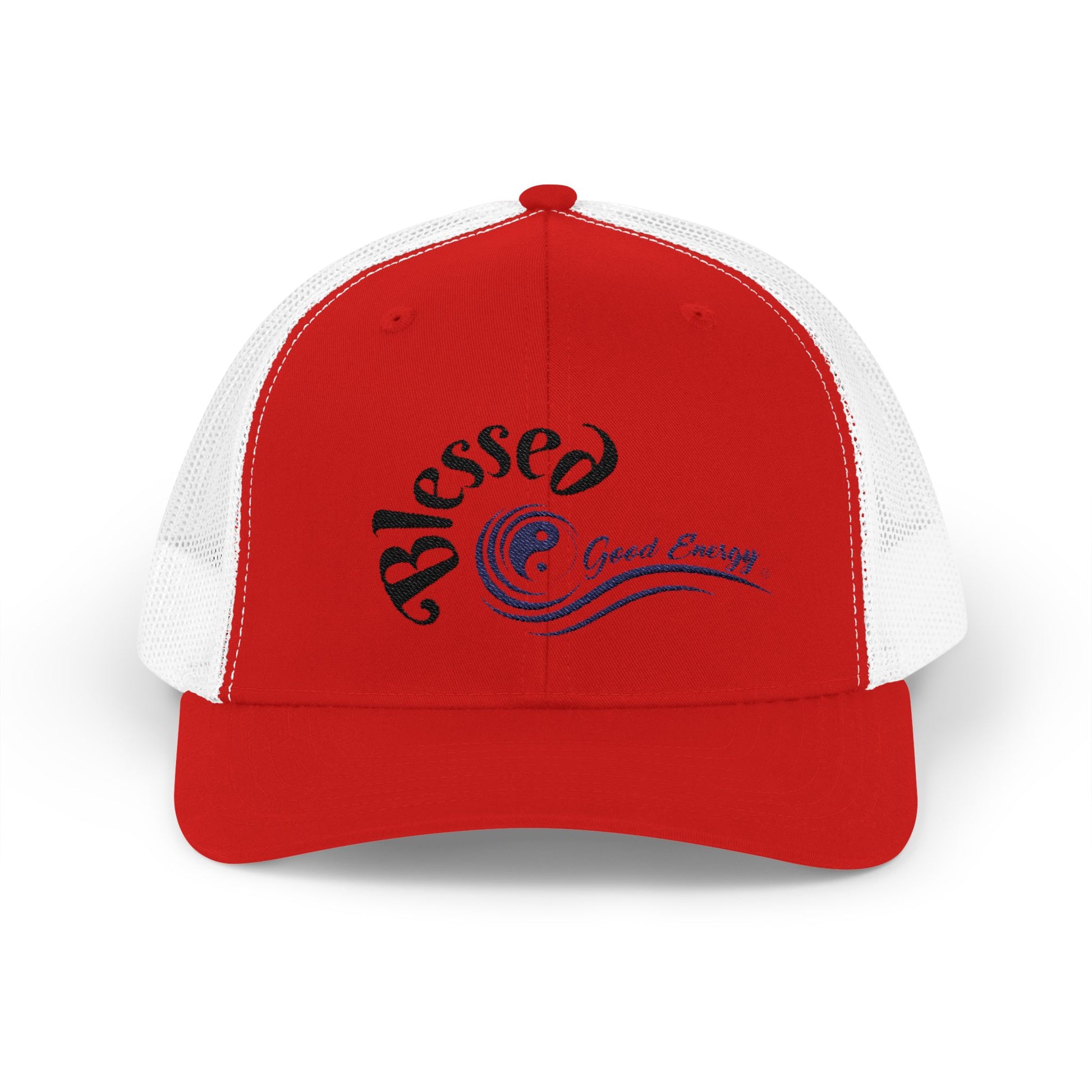 "Blessed" Good Energy Snapback Trucker Cap – A powerful mindset gift for yourself and others