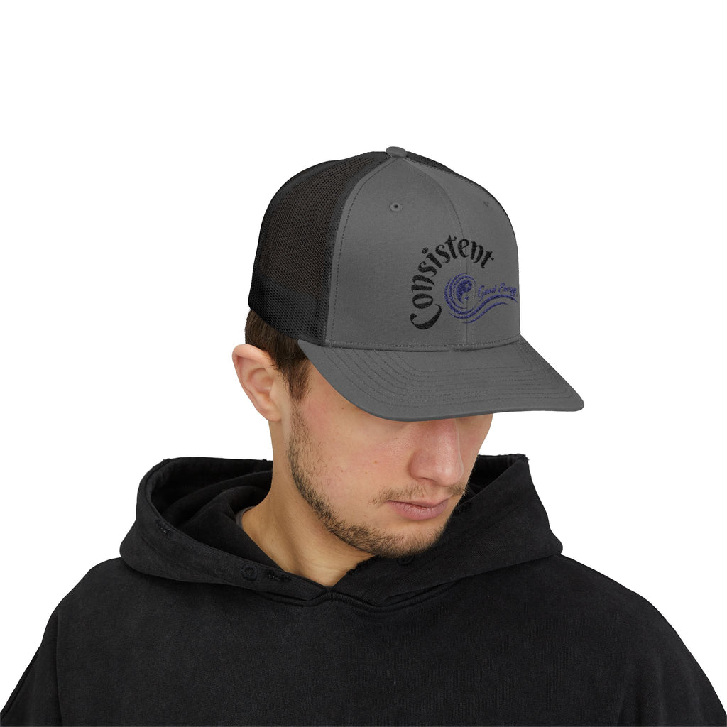 "Consistent" Good Energy Snapback Trucker Cap – Your Commitment to principles and values delivers results