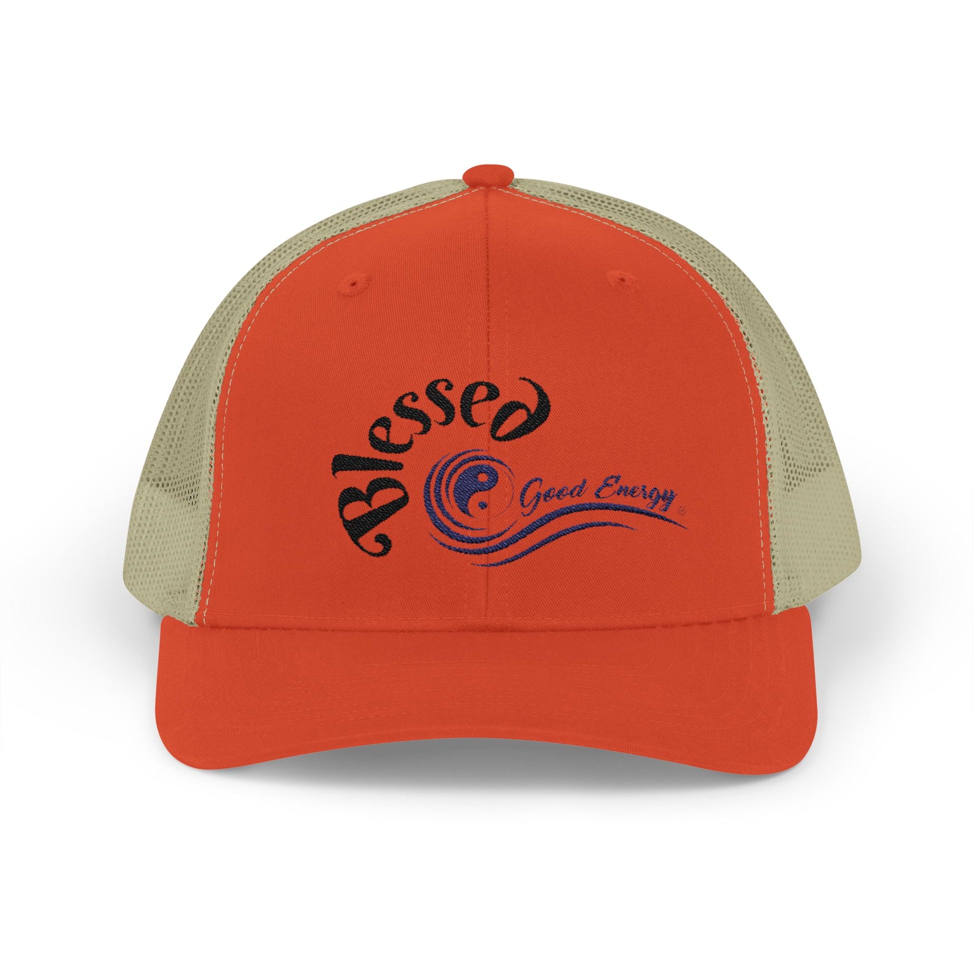 "Blessed" Good Energy Snapback Trucker Cap – A powerful mindset gift for yourself and others