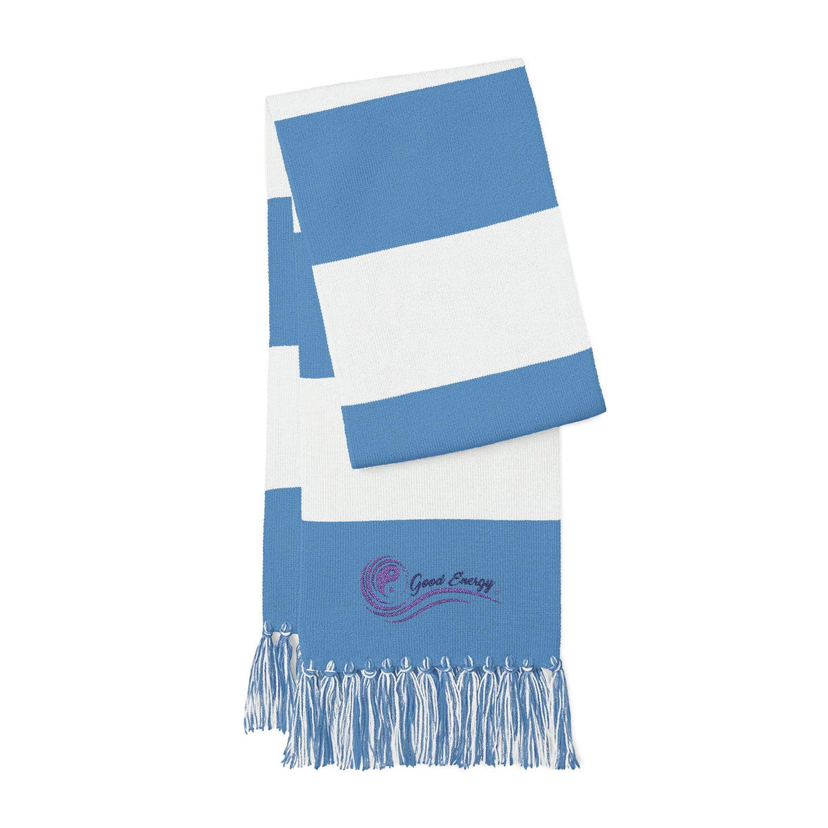 Good Energy Embroidered Spectator Scarf – Game Day Team Spirit