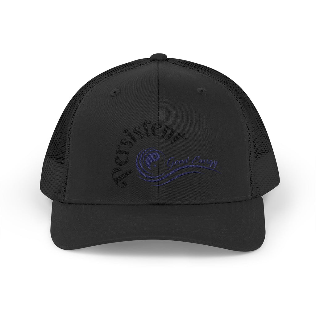 "Persistent" Good Energy Snapback Trucker Cap — Never Give Up, Never Give In