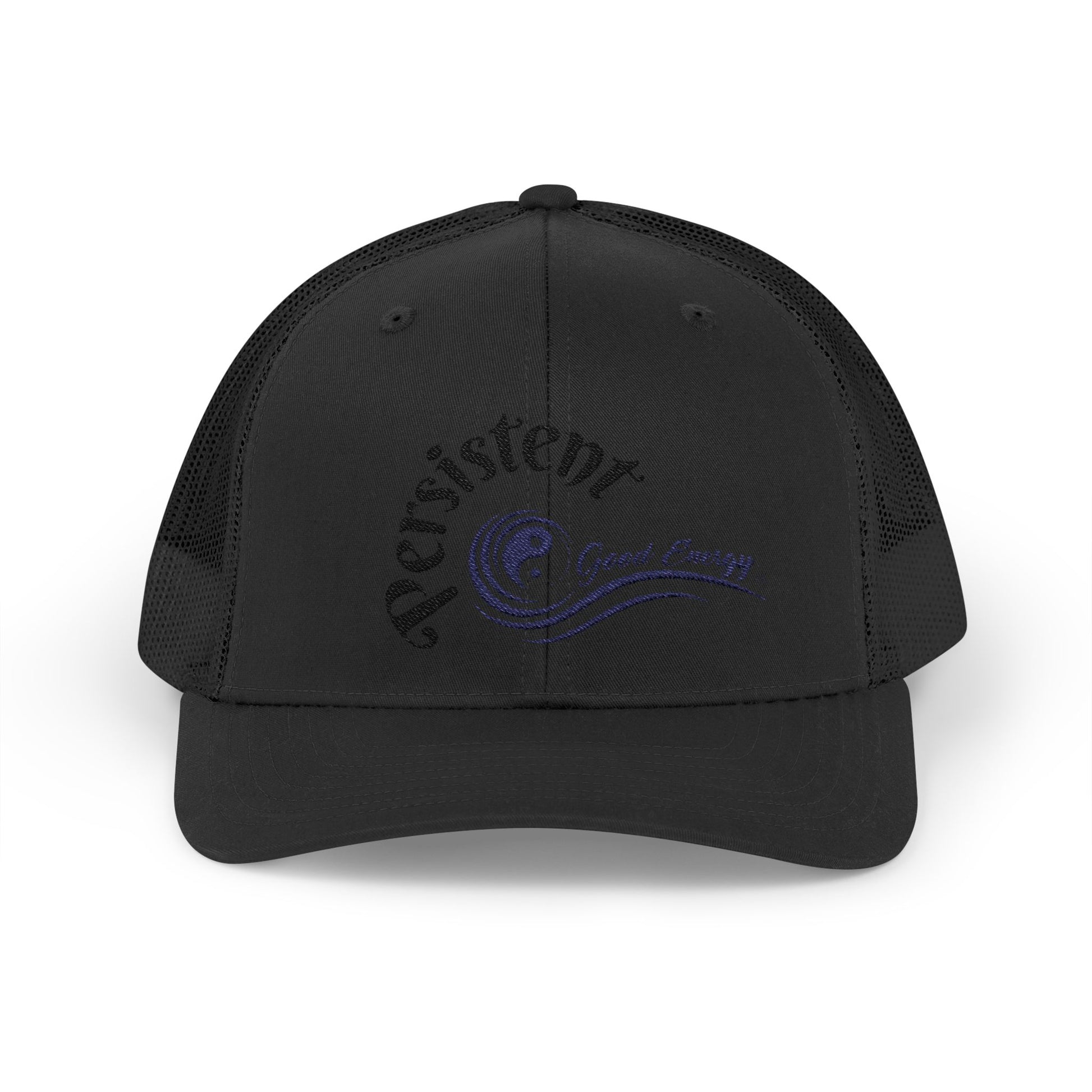 "Persistent" Good Energy Snapback Trucker Cap — Never Give Up, Never Give In