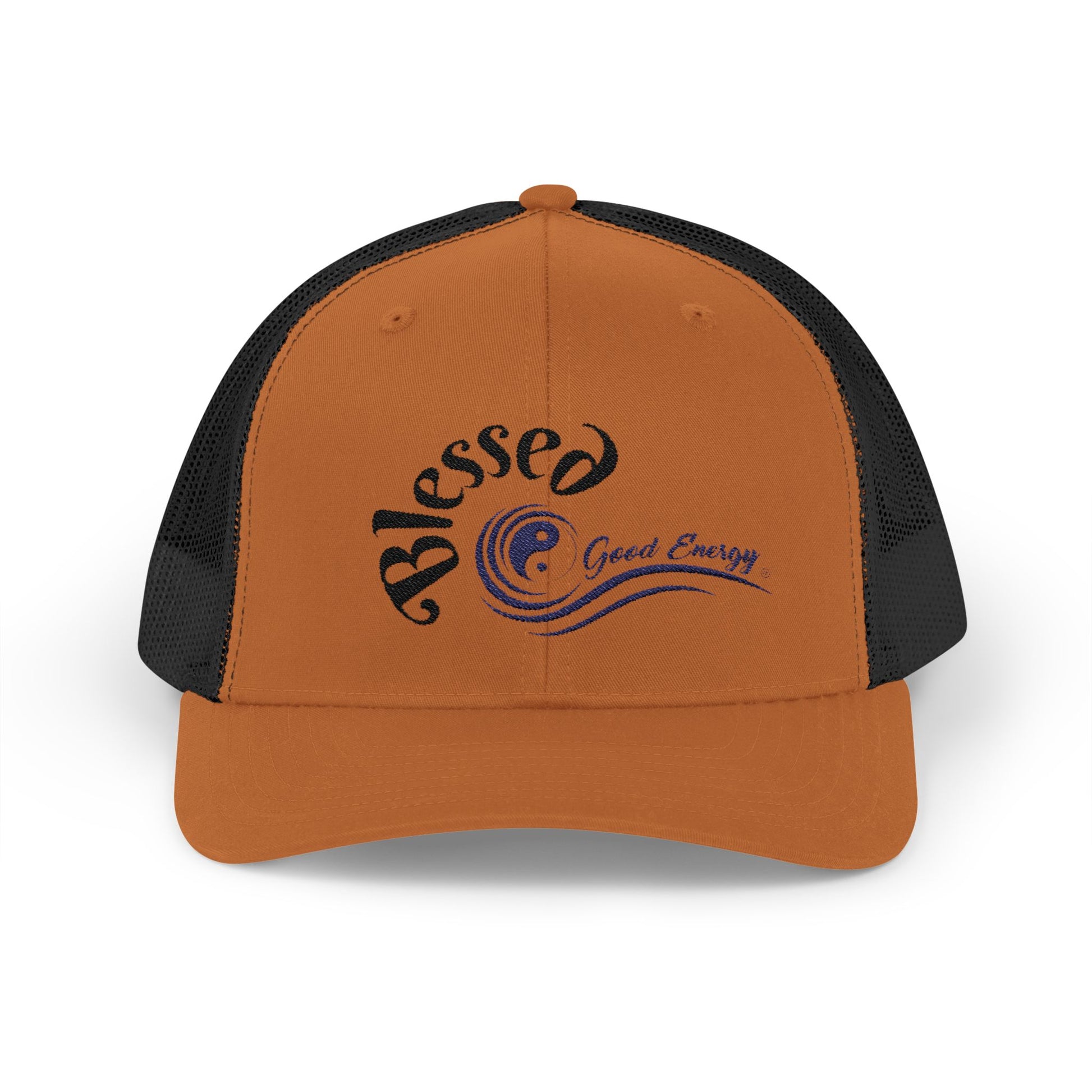 "Blessed" Good Energy Snapback Trucker Cap – A powerful mindset gift for yourself and others