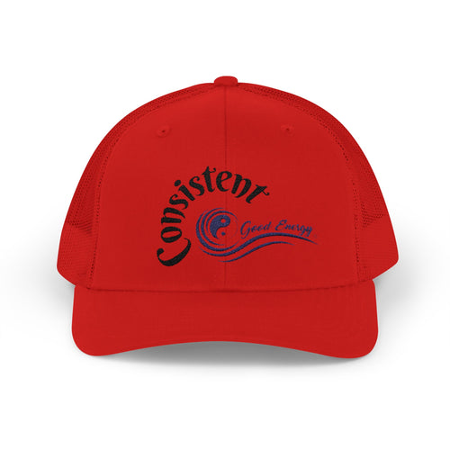 "Consistent" Good Energy Snapback Trucker Cap – Your Commitment to principles and values delivers results