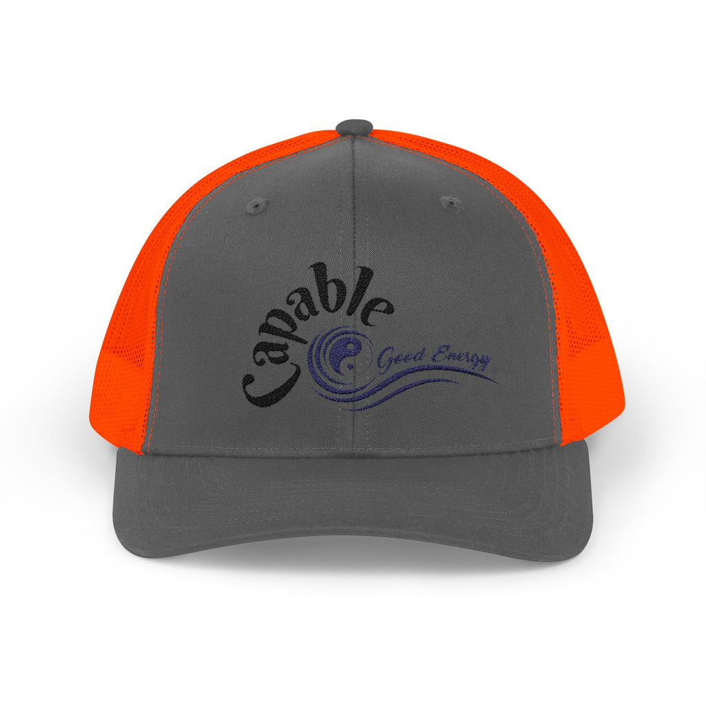 "Capable" Good Energy Snapback Trucker Cap – A powerful mindset gift for yourself and others