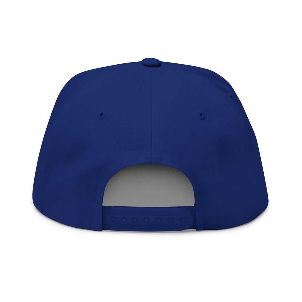"Fearless" Embroidered Flat Bill Cap — "Fearless" Good Energy Snapback