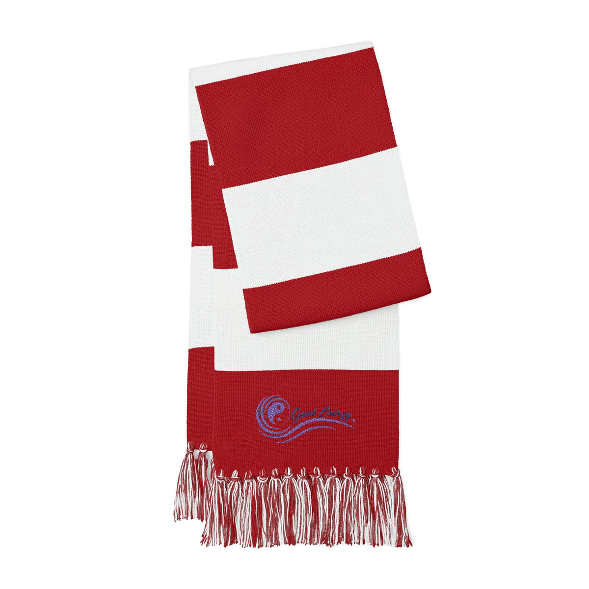Good Energy Embroidered Spectator Scarf – Game Day Team Spirit