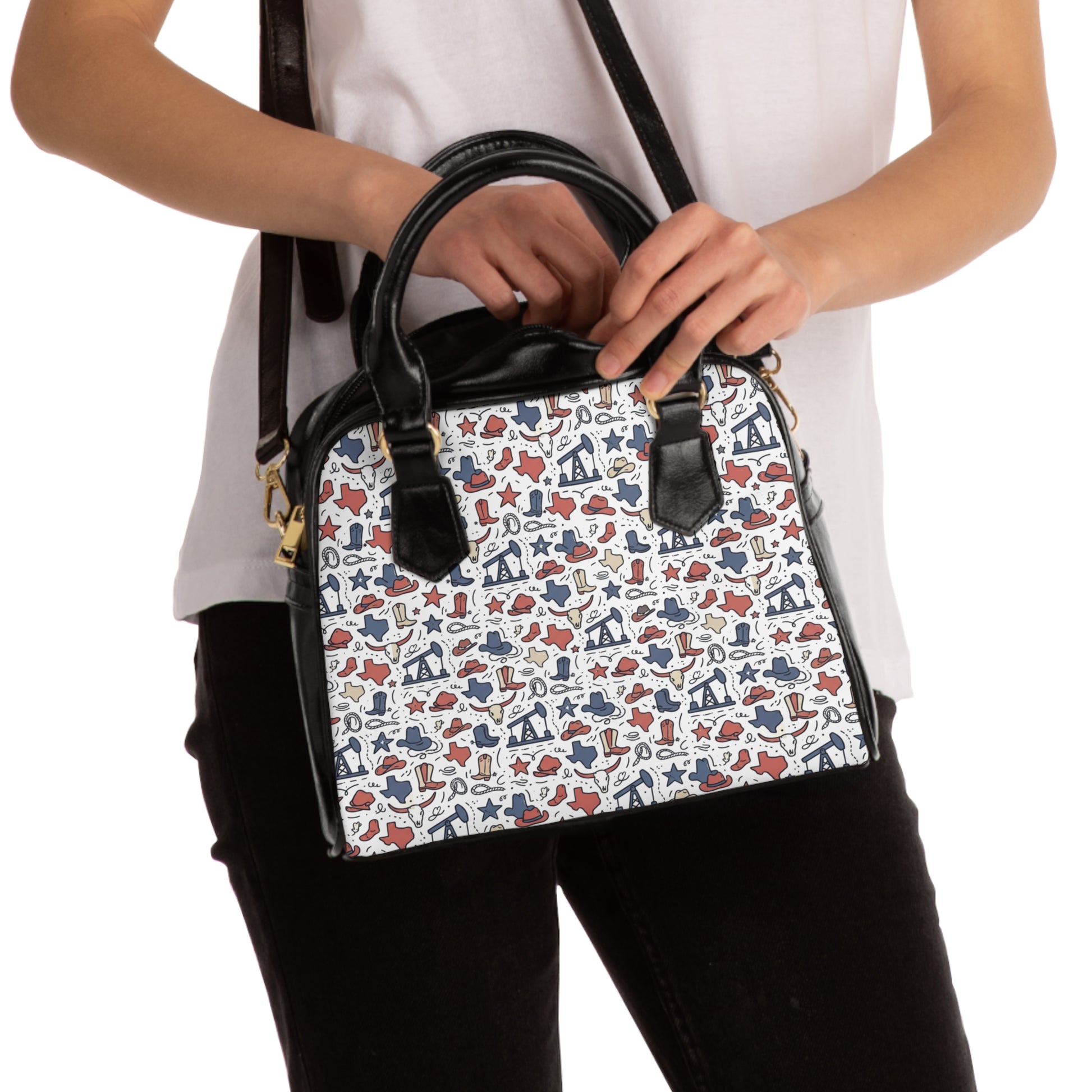 Good Energy Shoulder Handbag —State of Texas