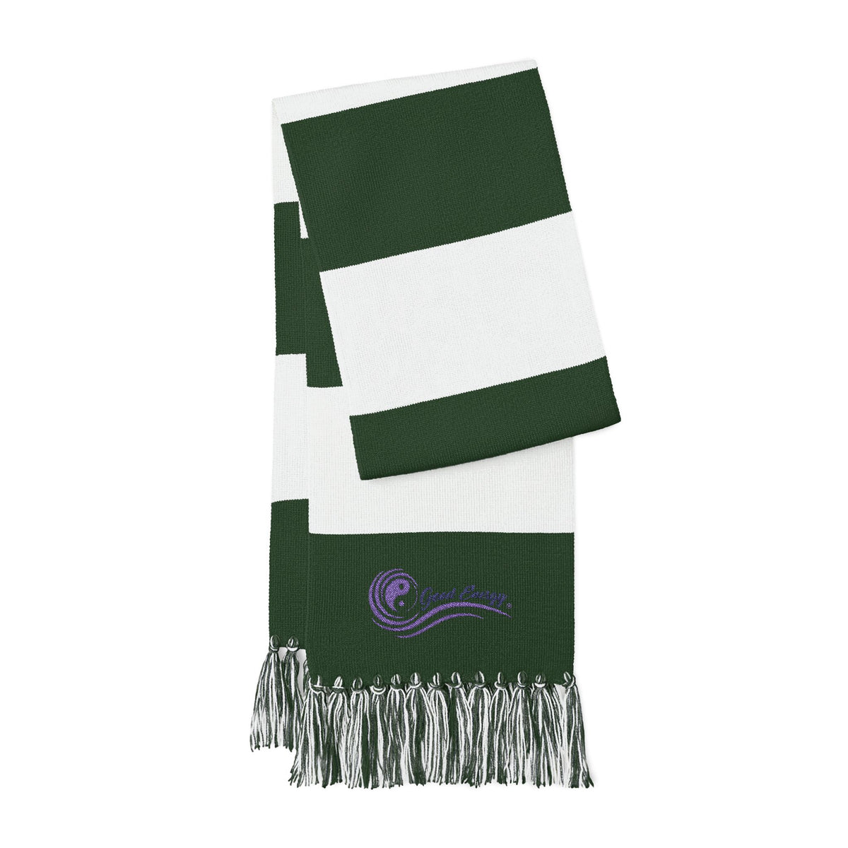 Good Energy Embroidered Spectator Scarf – Game Day Team Spirit