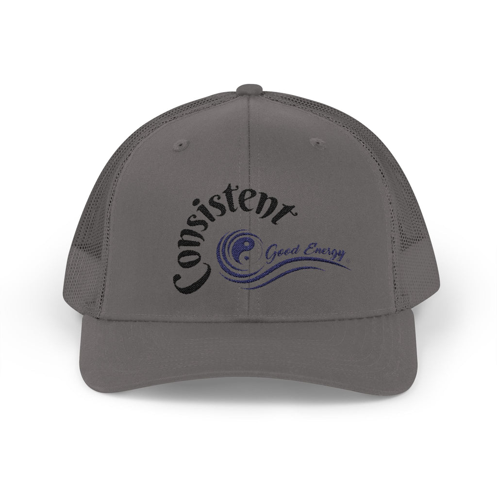 "Consistent" Good Energy Snapback Trucker Cap – Your Commitment to principles and values delivers results