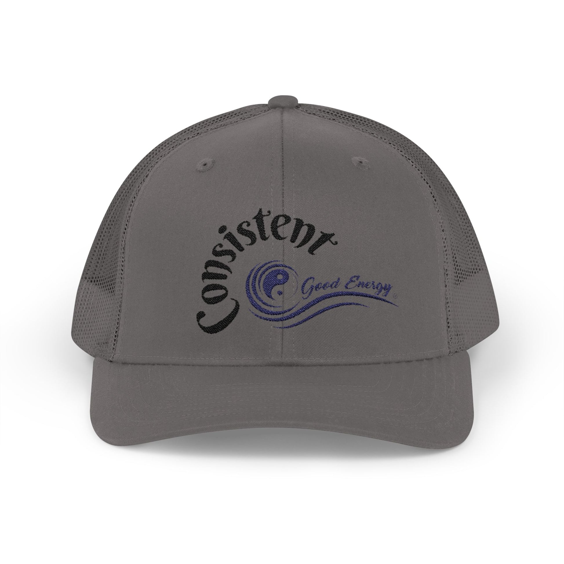 "Consistent" Good Energy Snapback Trucker Cap – Your Commitment to principles and values delivers results