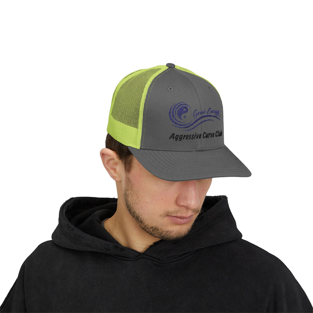 Good Energy Oilfield Snapback Trucker Cap – Aggressive Curve Club