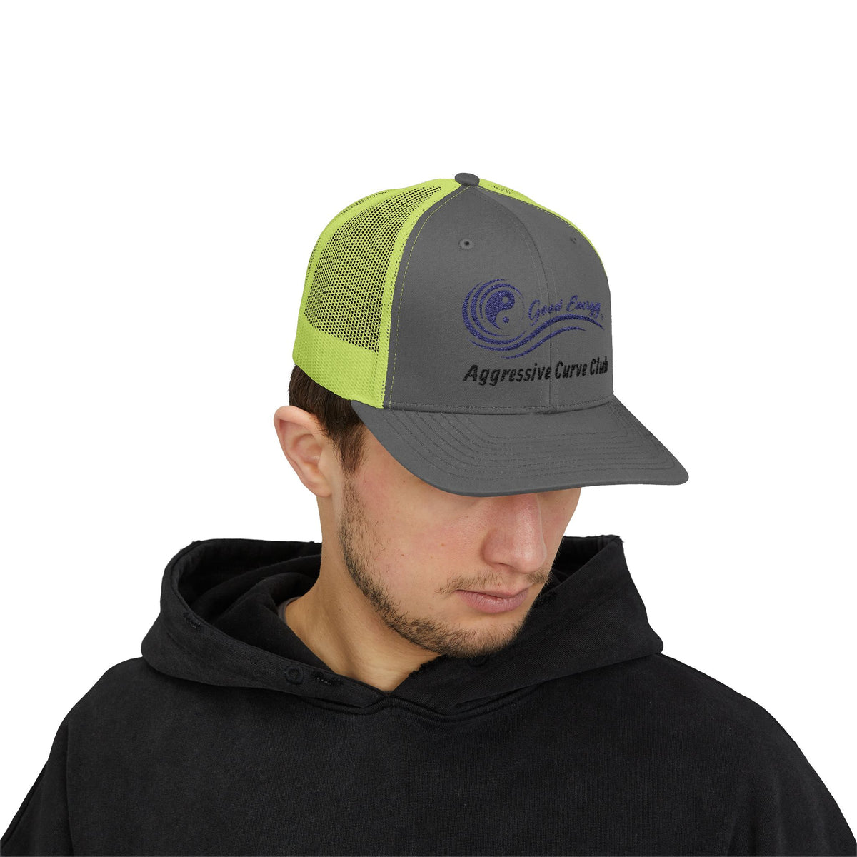 Good Energy Oilfield Snapback Trucker Cap – Aggressive Curve Club