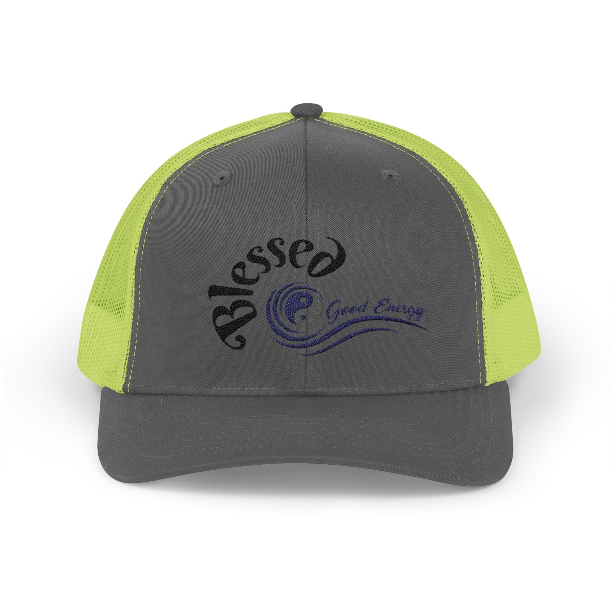"Blessed" Good Energy Snapback Trucker Cap – A powerful mindset gift for yourself and others