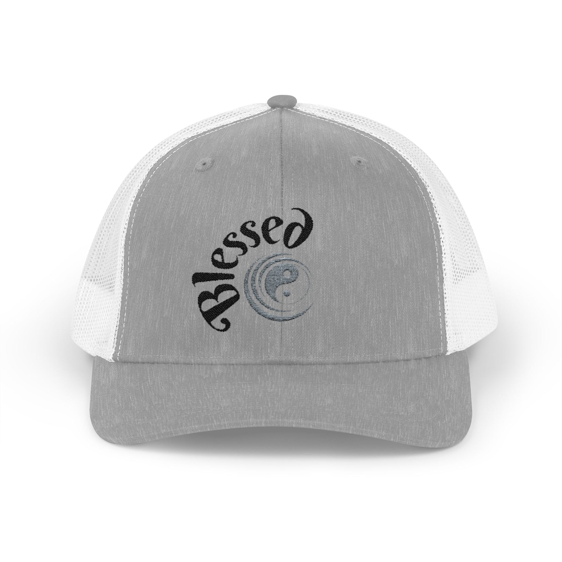 "Blessed." Set Apart for a Higher Purpose.  Good Energy Snapback Trucker Cap