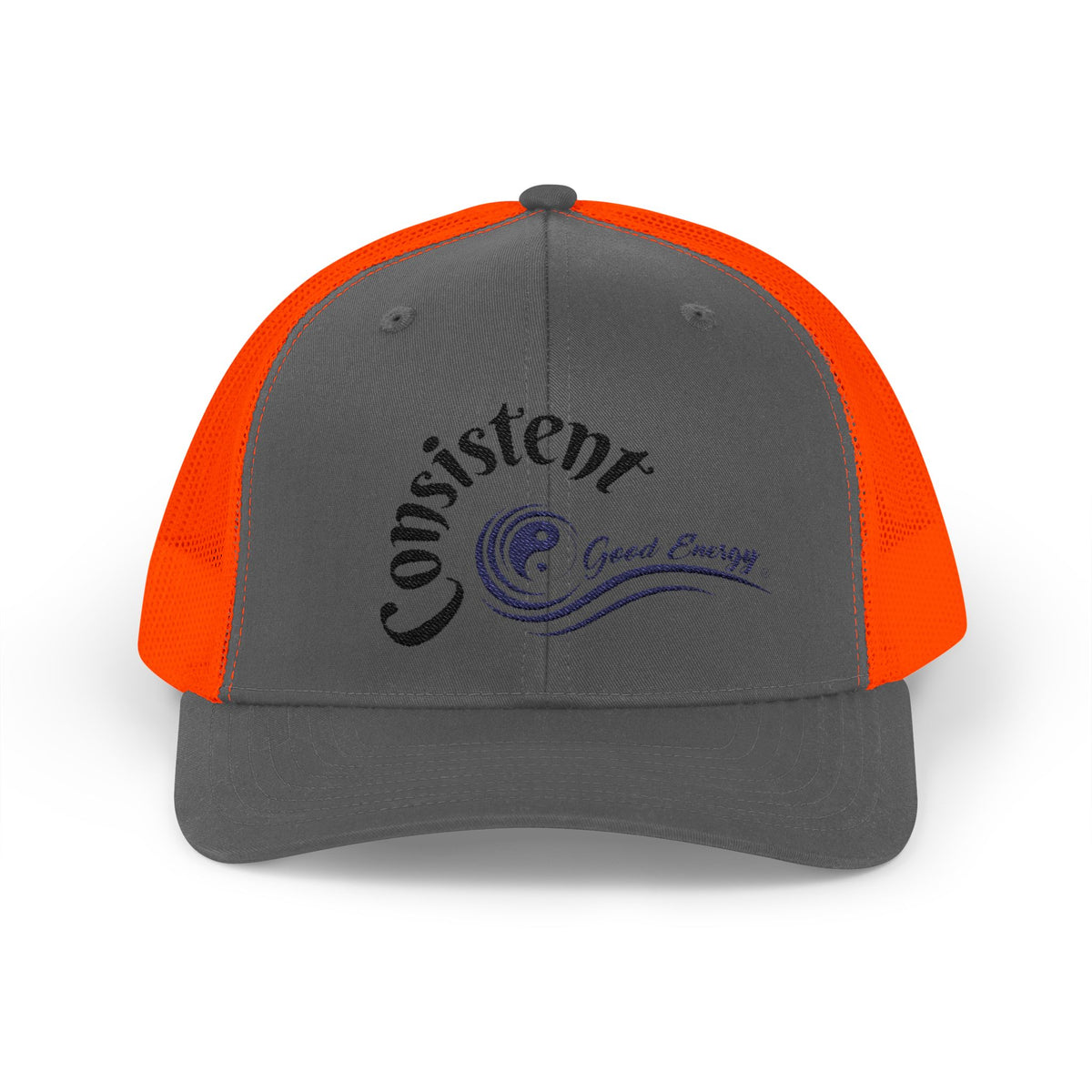 "Consistent" Good Energy Snapback Trucker Cap – Your Commitment to principles and values delivers results