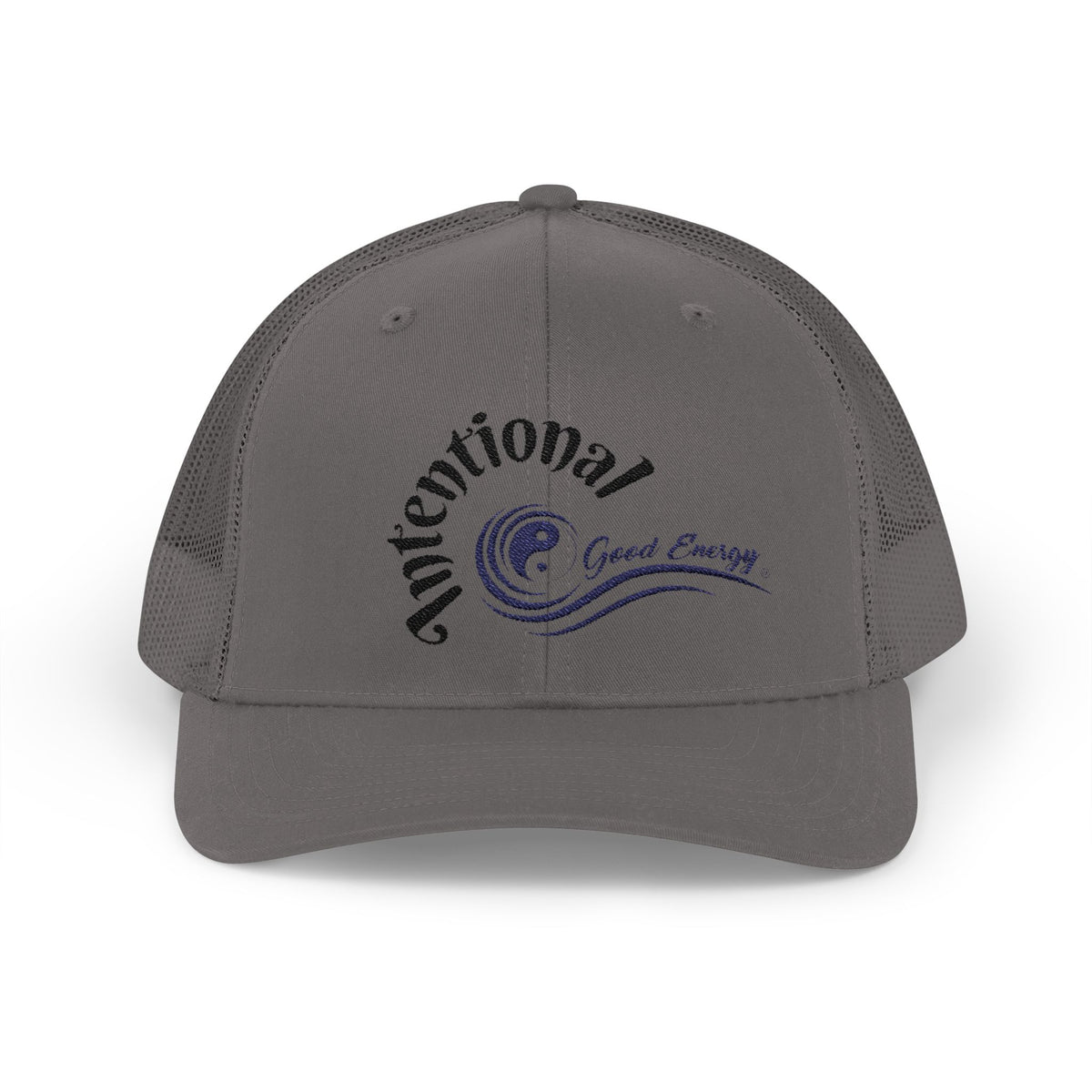 "Intentional" Good Energy Snapback Trucker Cap – A powerful mindset gift for yourself and others