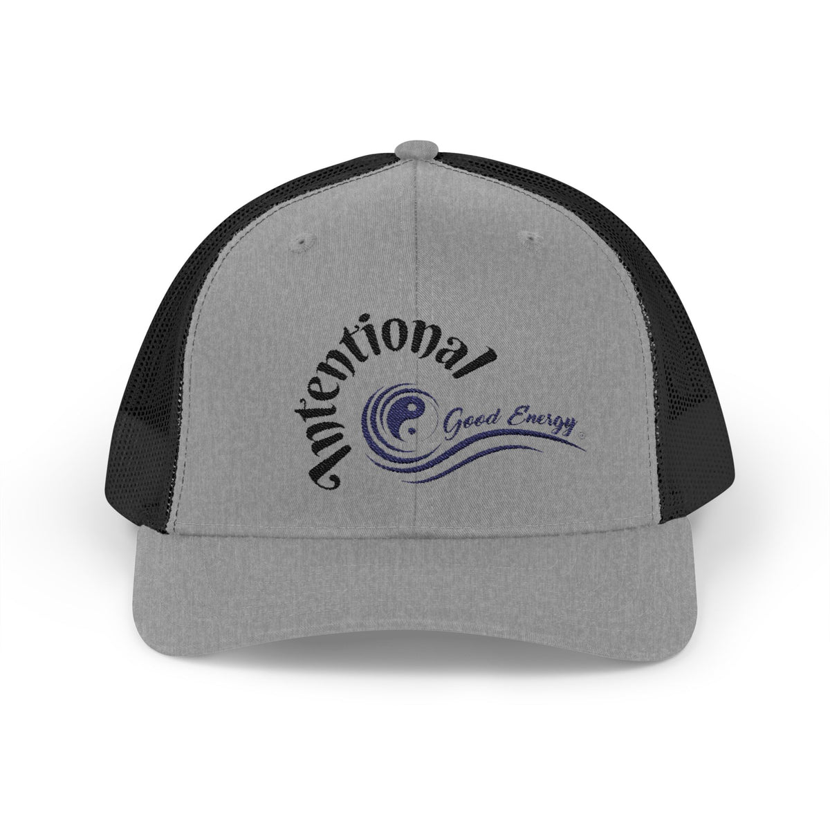 "Intentional" Good Energy Snapback Trucker Cap – A powerful mindset gift for yourself and others