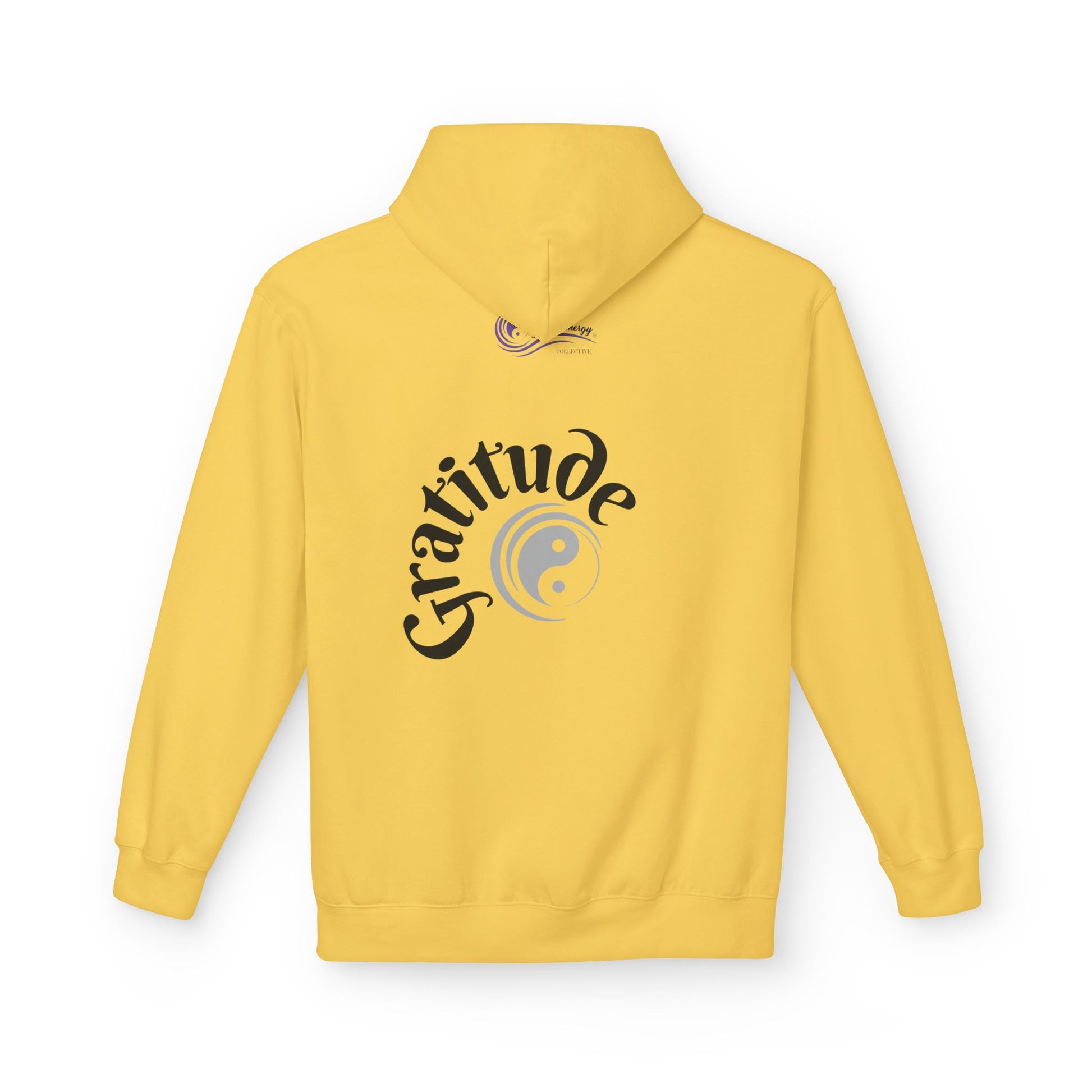 Gratitude Unisex Midweight Hoodie, Cozy Casual Wear, Gift for Meditation, Mindfulness Apparel, Spirituality Sweatshirt