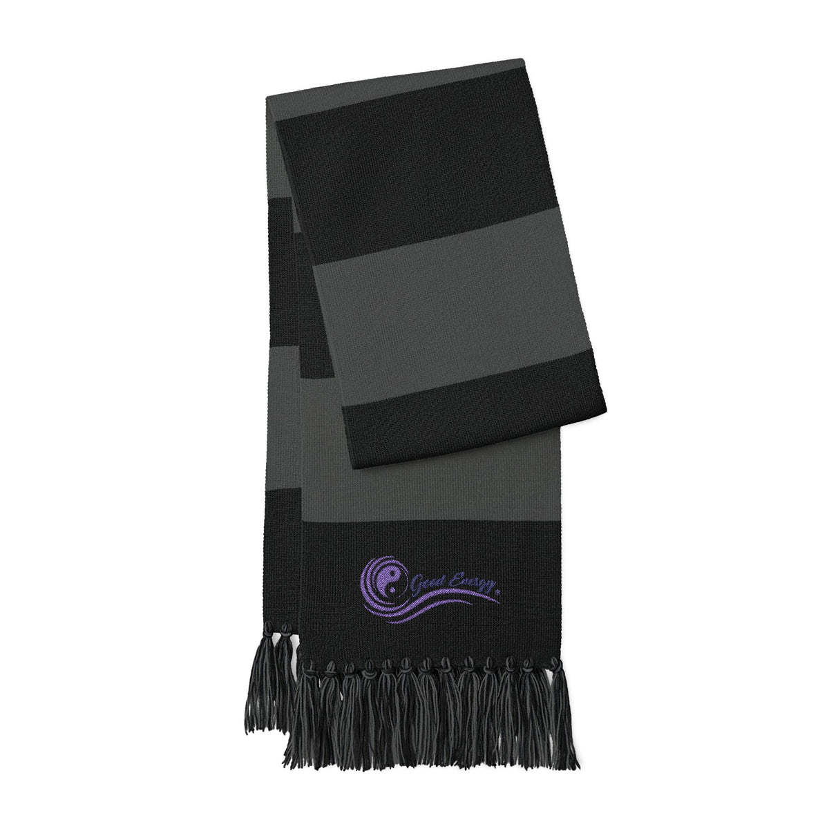 Good Energy Embroidered Spectator Scarf – Game Day Team Spirit