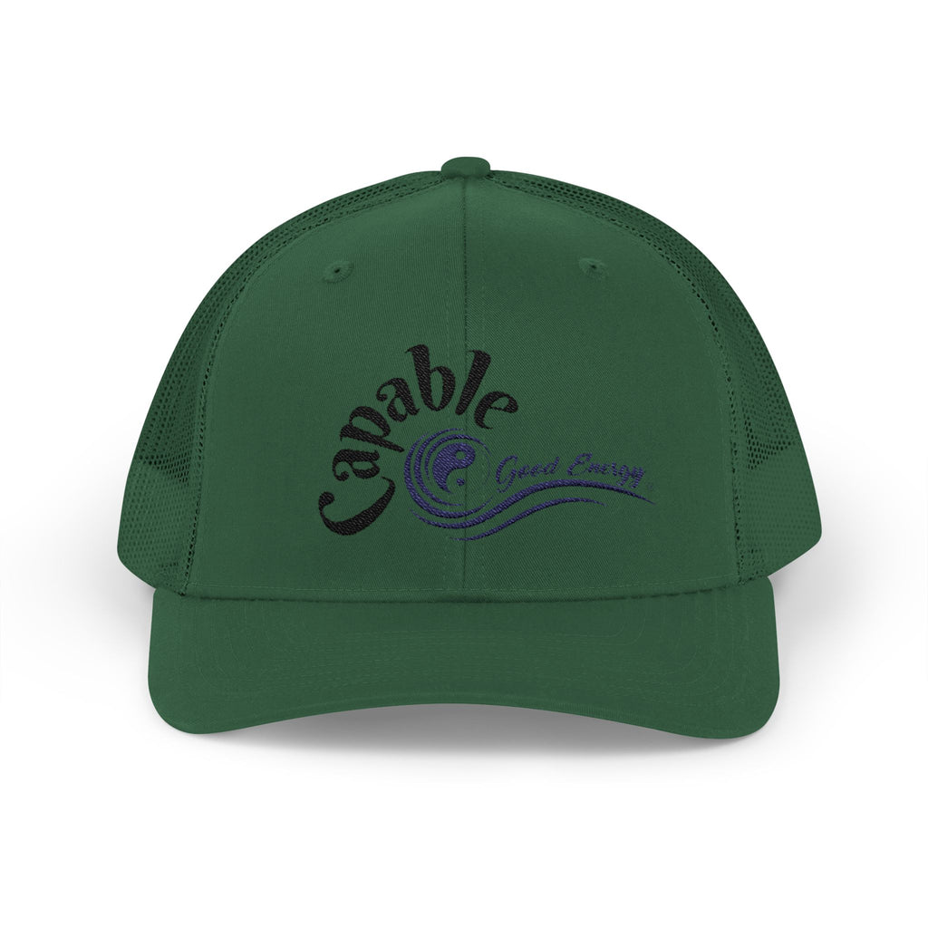 "Capable" Good Energy Snapback Trucker Cap – A powerful mindset gift for yourself and others
