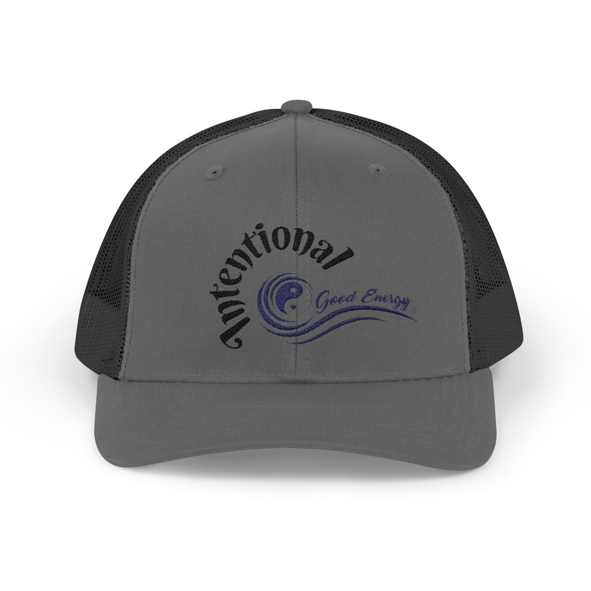 "Intentional" Good Energy Snapback Trucker Cap – A powerful mindset gift for yourself and others